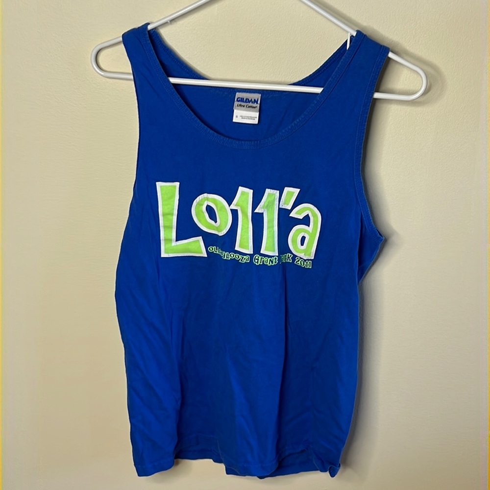 Rare Vintage 2011 Lollapalooza Bootleg Tank Top